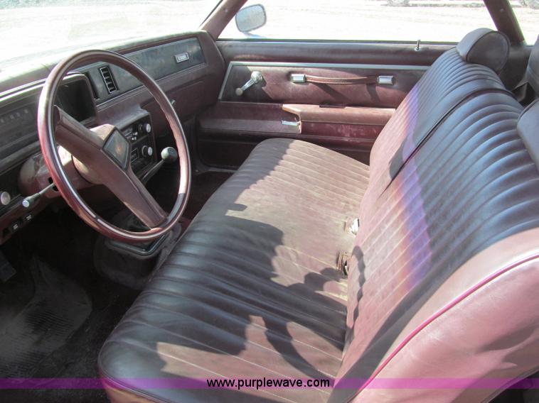 image for item B5107 1981 Chevrolet El Camino