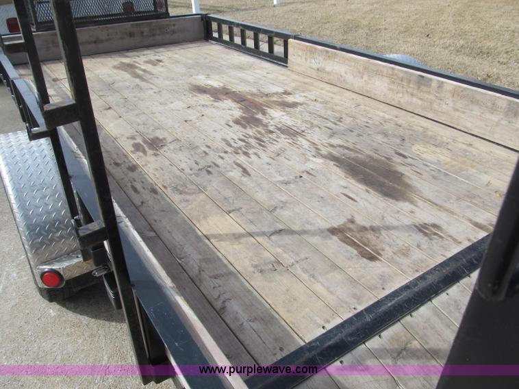 image for item B5108 2010 PJ 7714 14' single axle utility trailer