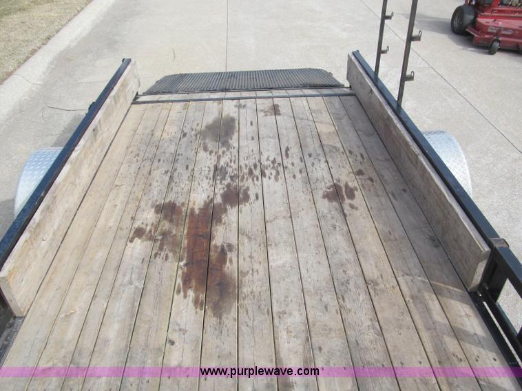 image for item B5108 2010 PJ 7714 14' single axle utility trailer