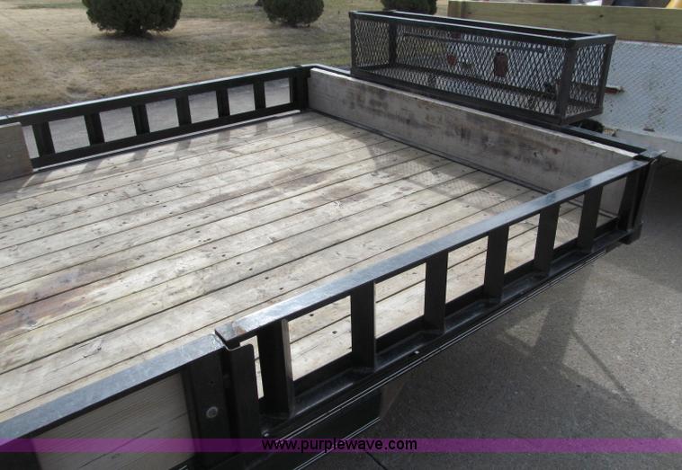 image for item B5108 2010 PJ 7714 14' single axle utility trailer