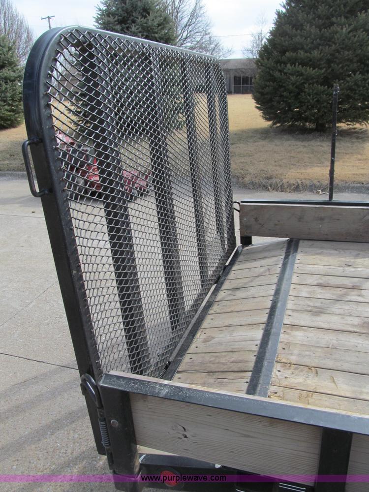 image for item B5108 2010 PJ 7714 14' single axle utility trailer