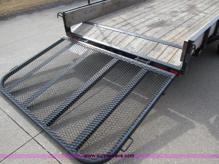 image for item B5108 2010 PJ 7714 14' single axle utility trailer
