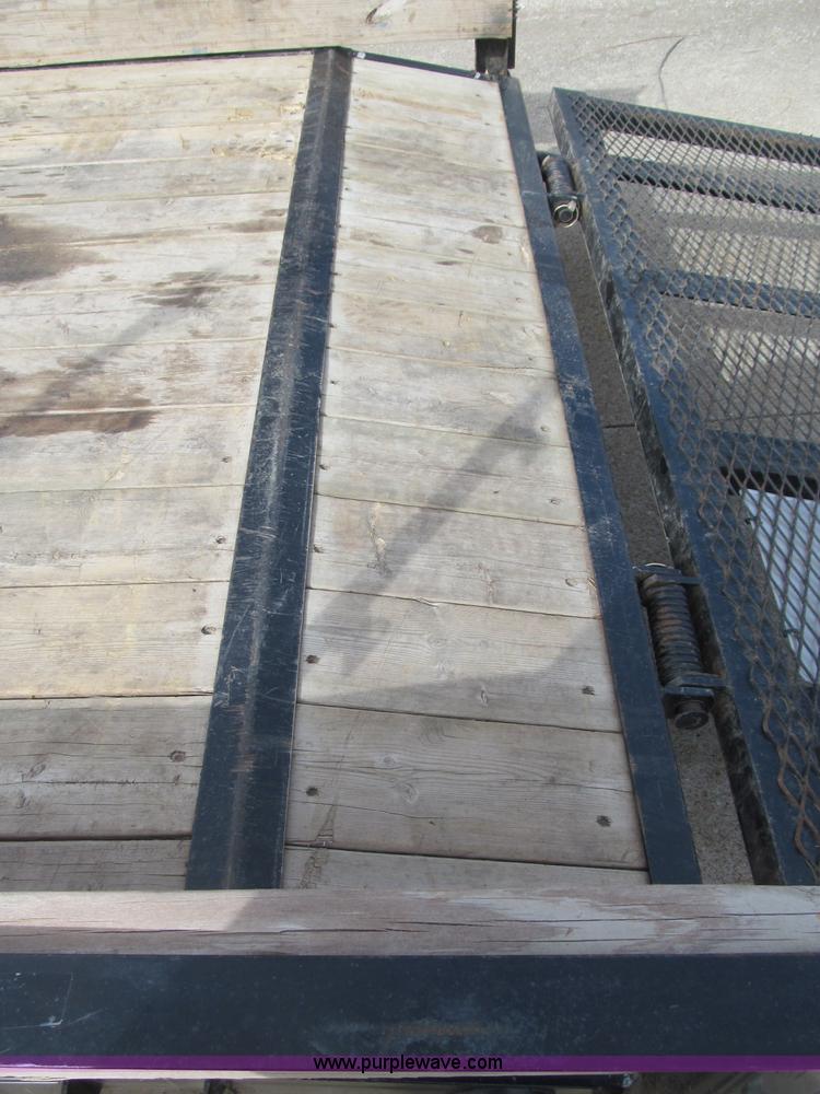 image for item B5108 2010 PJ 7714 14' single axle utility trailer