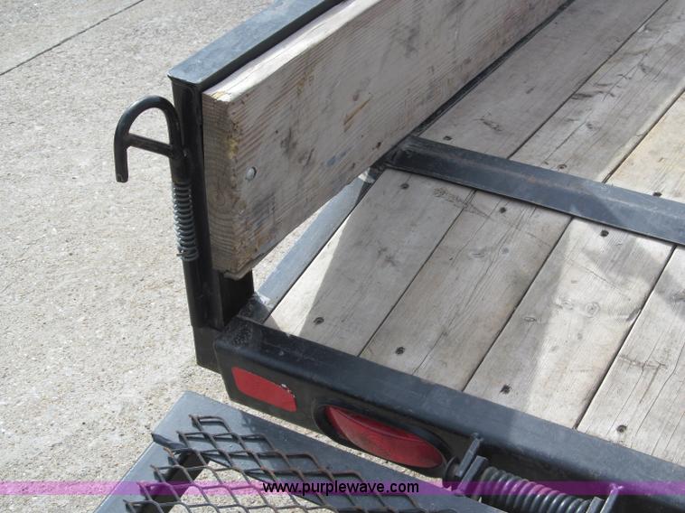 image for item B5108 2010 PJ 7714 14' single axle utility trailer