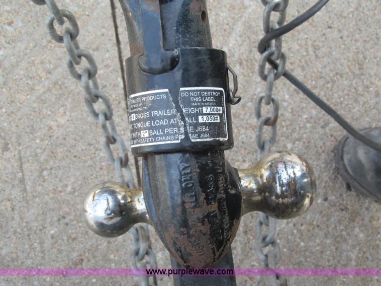 image for item B5108 2010 PJ 7714 14' single axle utility trailer