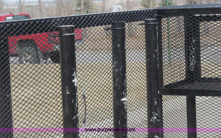 image for item B5109 2011 Texas Bragg 18' double axle utility trailer