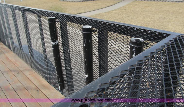 image for item B5109 2011 Texas Bragg 18' double axle utility trailer