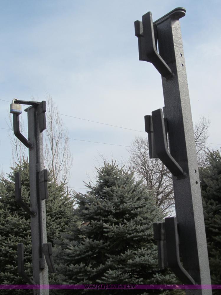 image for item B5109 2011 Texas Bragg 18' double axle utility trailer