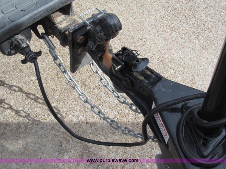 image for item B5109 2011 Texas Bragg 18' double axle utility trailer