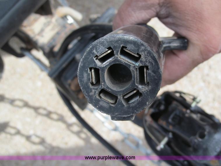 image for item B5109 2011 Texas Bragg 18' double axle utility trailer