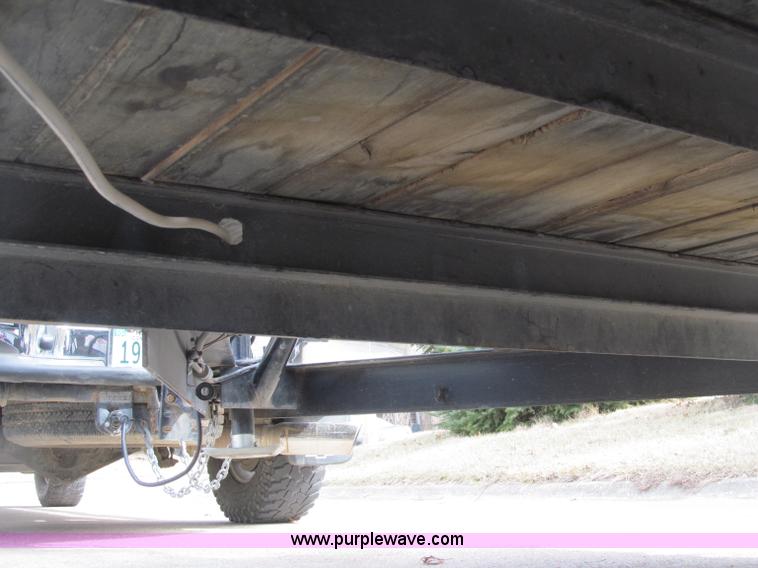 image for item B5109 2011 Texas Bragg 18' double axle utility trailer