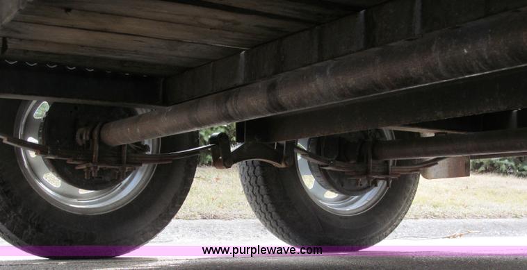 image for item B5109 2011 Texas Bragg 18' double axle utility trailer