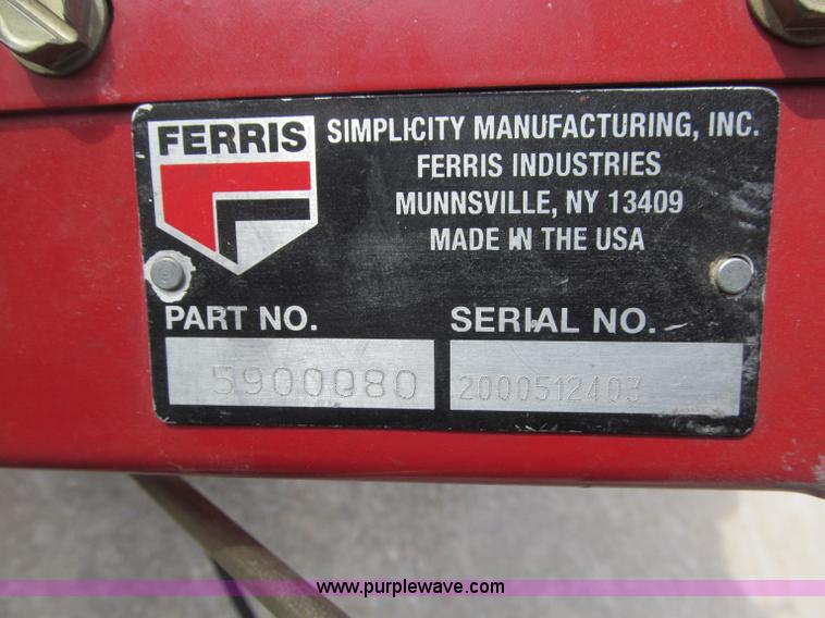 image for item B5110 Ferris Hydrowalk commercial lawn mower