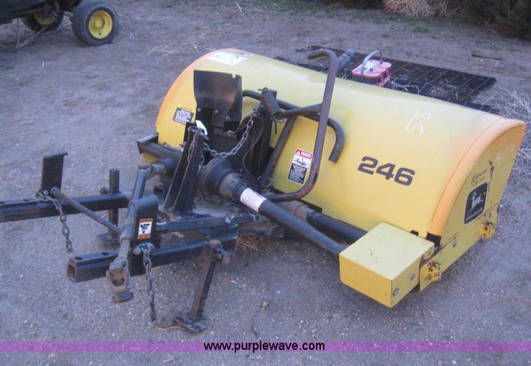 image for item B5751 John Deere 246 broom attachment