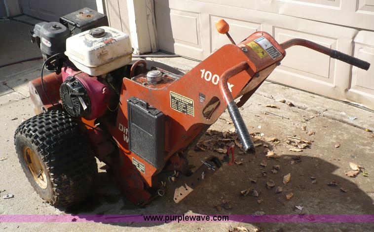 image for item B6314 2001 Ditch Witch 100SX  walk behind vibratory plow