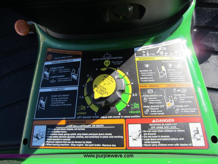 image for item B9088 2011 John Deere X540 lawn tractor