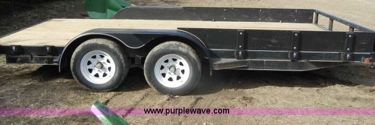 image for item C4015 1999 Ark City 16' trailer