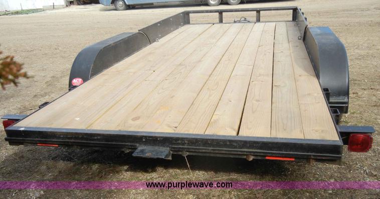 image for item C4015 1999 Ark City 16' trailer