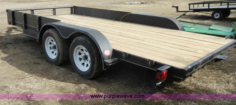 image for item C4015 1999 Ark City 16' trailer