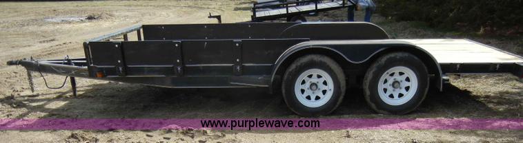 image for item C4015 1999 Ark City 16' trailer