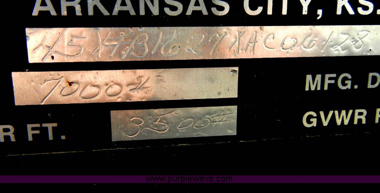 image for item C4015 1999 Ark City 16' trailer