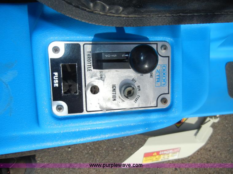 image for item C4034 Dixon 311 ZTR lawn mower