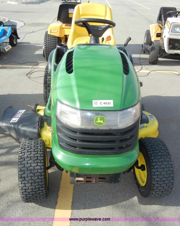 image for item C4035 2008 John Deere L130 lawn mower