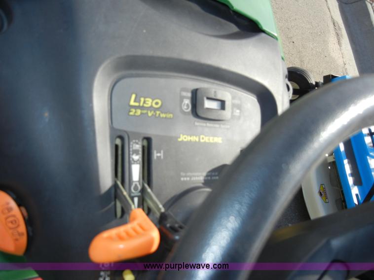 image for item C4035 2008 John Deere L130 lawn mower