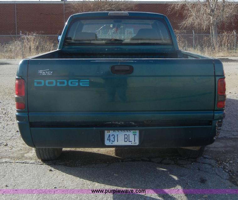 image for item C4061 1998 Dodge Ram 1500 quad cab pickup truck
