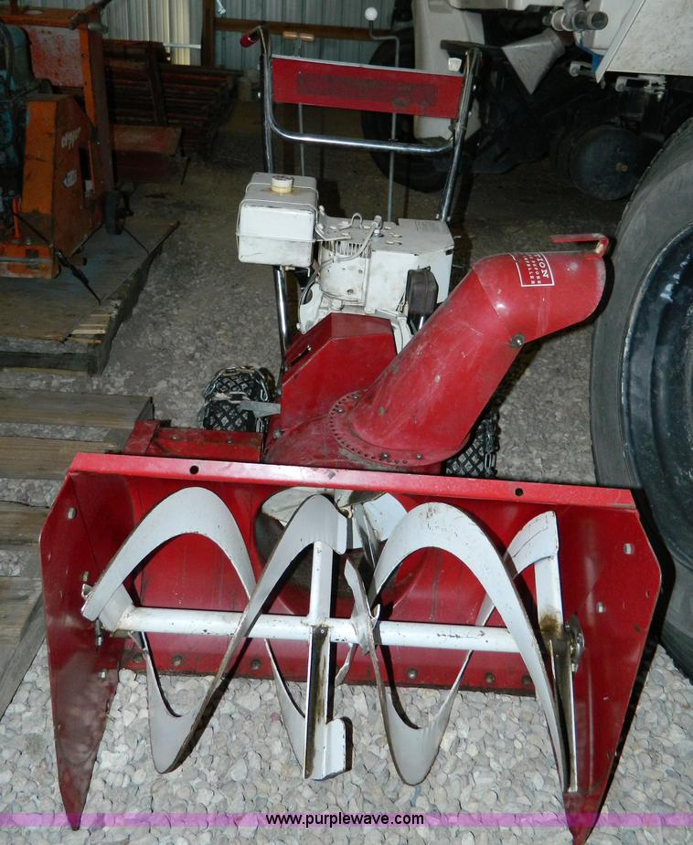 image for item E9415 Lambert HS68P snow blower