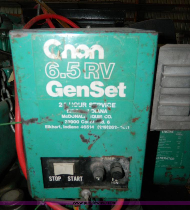 image for item E9420 Onan 6 KW generator