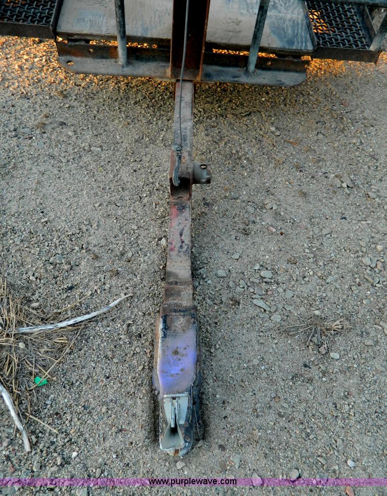 image for item E9438 Two wheeled tilt trailer