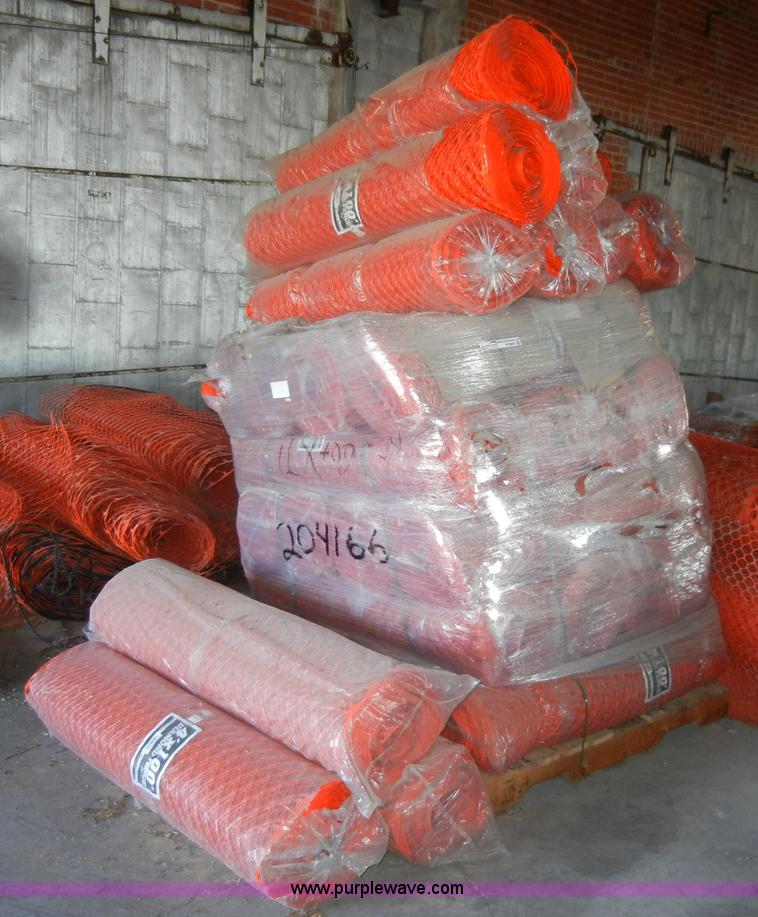 image for item H9632 (45) orange battier fencing