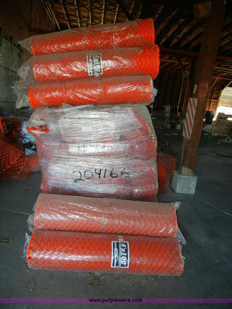 image for item H9632 (45) orange battier fencing