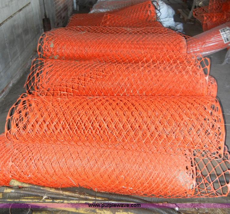 image for item H9632 (45) orange battier fencing