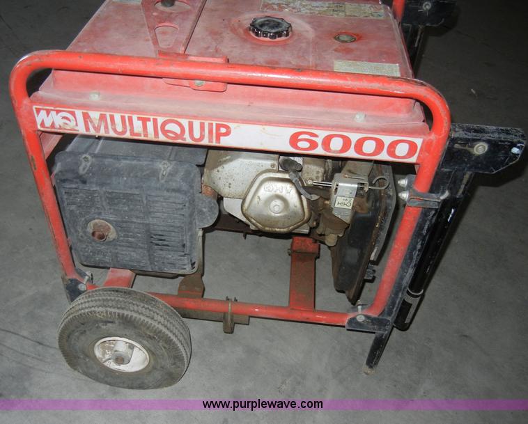 image for item H9635 Multiquip GA-6HA generator