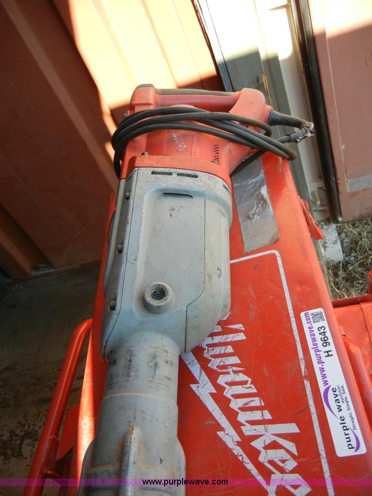 image for item H9643 Milwaukee demolition hammer with case