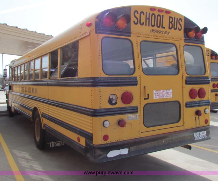 image for item I9672 1989 Ford B700 school bus