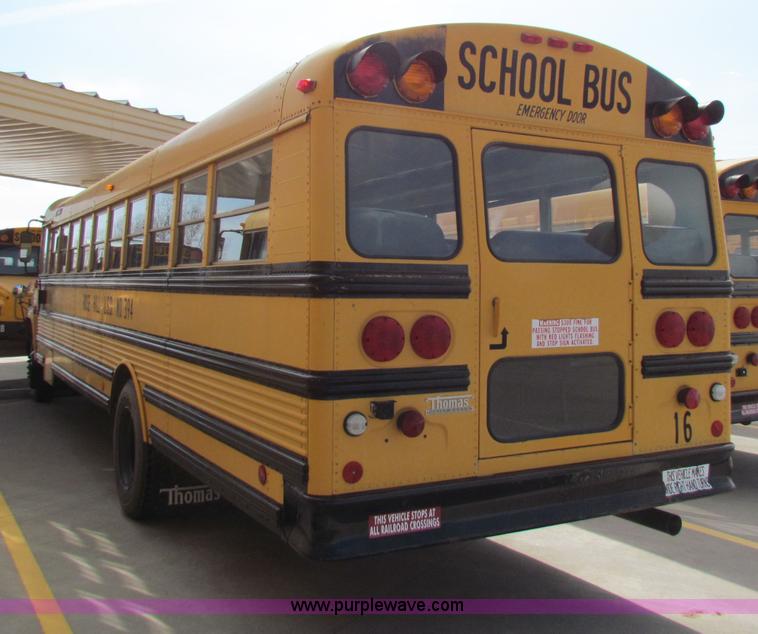 image for item I9673 1991 Ford B700 school bus