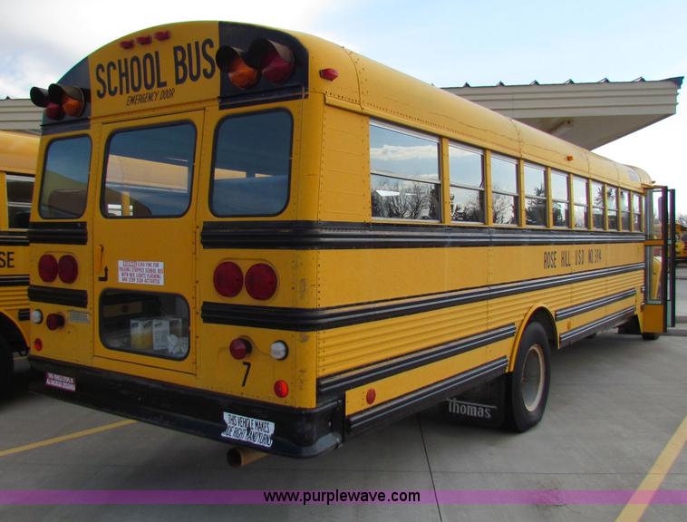 image for item I9675 1987 Ford B700 school bus