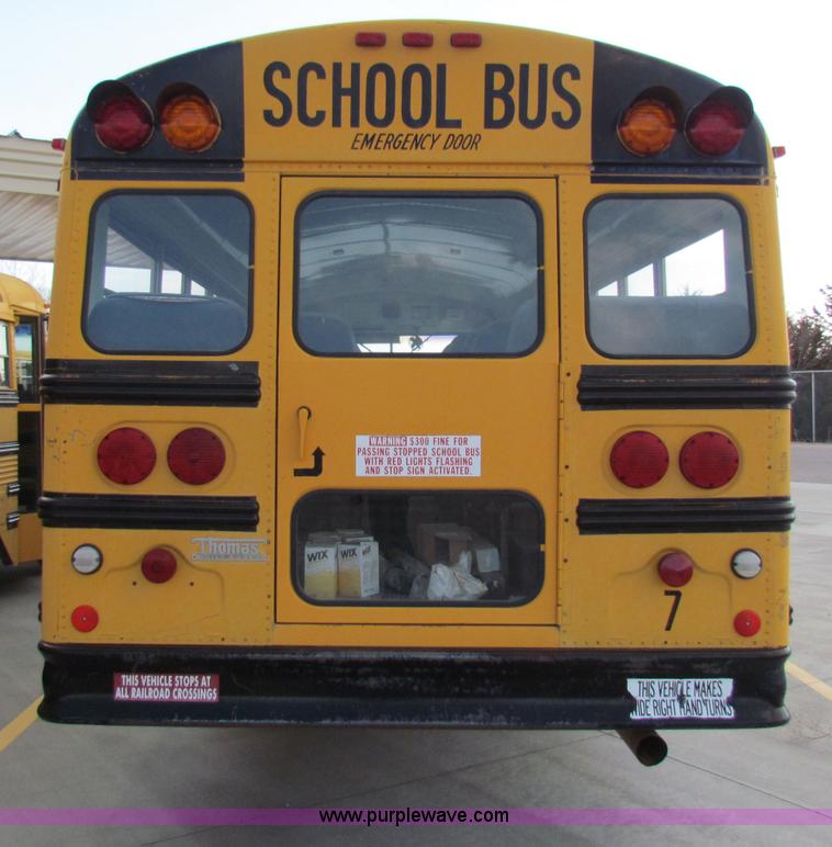 image for item I9675 1987 Ford B700 school bus