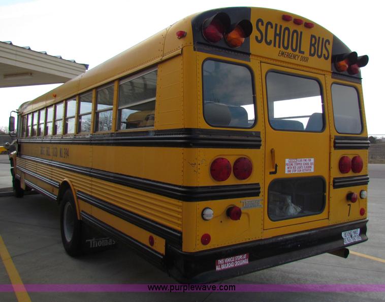 image for item I9675 1987 Ford B700 school bus