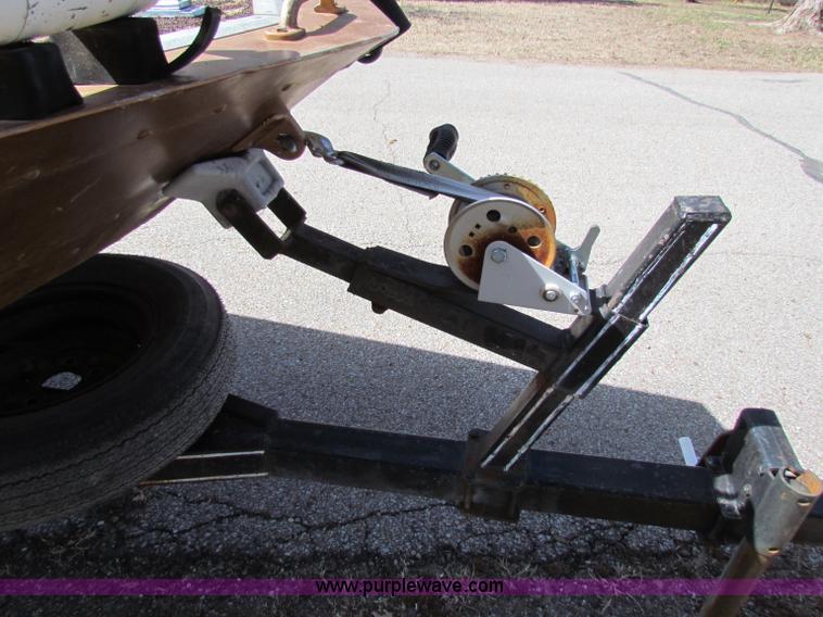 image for item I9681 1978 Monark 16' aluminum boat