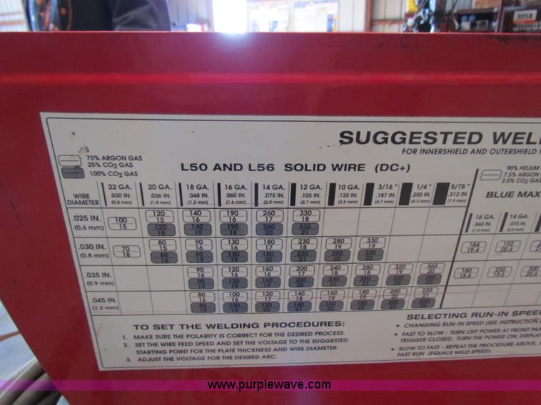 image for item I9682 Lincoln Power mig welder