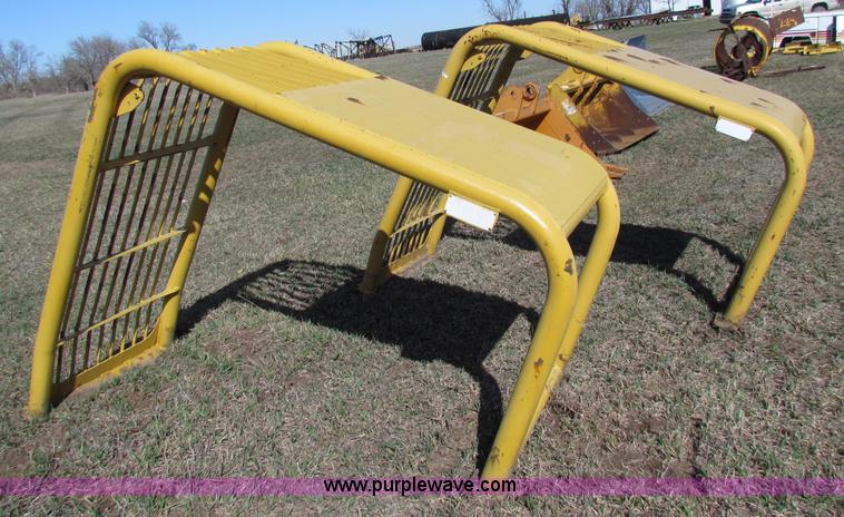 image for item I9692 (2) excavator cab protection bars