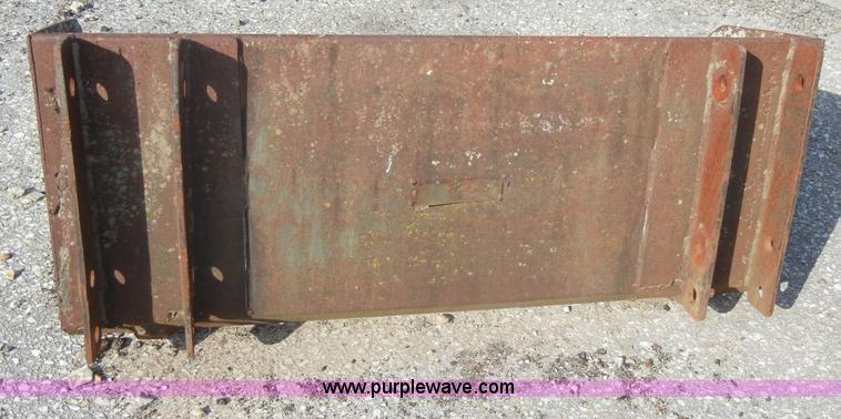 image for item U9851 48" utility bucket with weld on edge