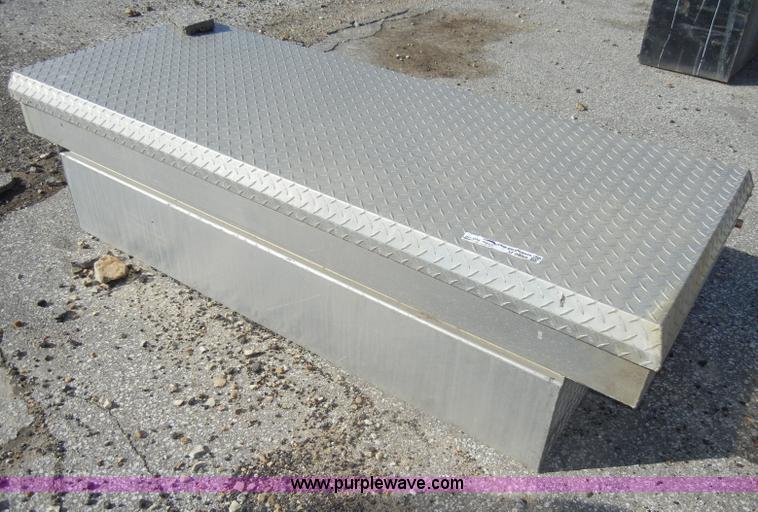 image for item U9859 Weatherguard diamond plated toolbox