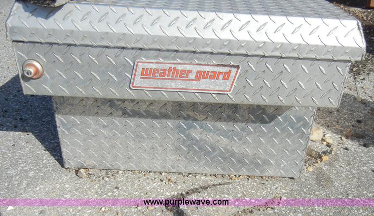 image for item U9859 Weatherguard diamond plated toolbox