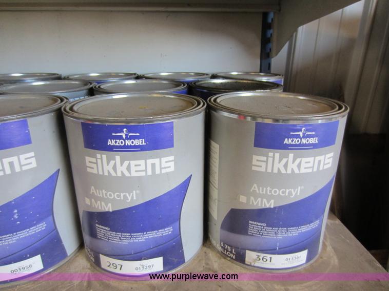 image for item V9004 Large assortment of Sikkens paint products