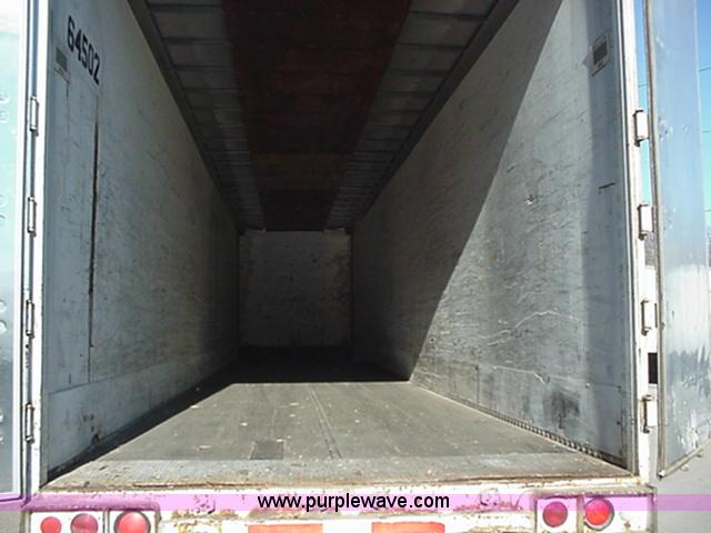 image for item B1017 1983 Dunham 45' storage semi trailer
